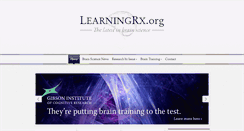 Desktop Screenshot of learningrx.org